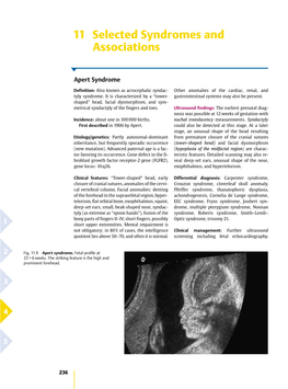 11 Selected Syndromes and Associations