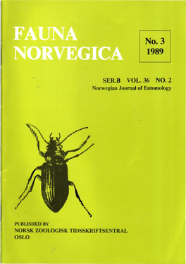 Diptera, Nematocera)