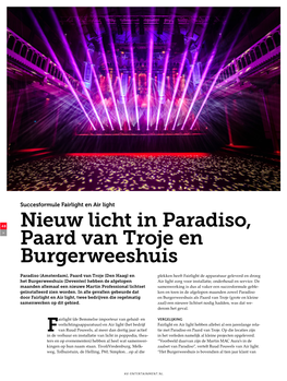 Nieuw Licht in Paradiso, Paard Van Troje En Burgerweeshuis