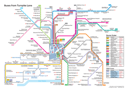 Buses from Turnpike Lane