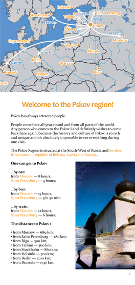 Welcome to the Pskov Region!