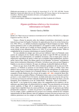 Pdf Algunos Problemas Relativos a Las Invasiones Indoeuropeas En