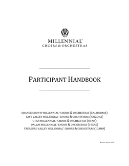 Participant Handbook