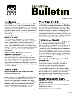 One Click to View All Legislative Bulletin Headlines and Articles