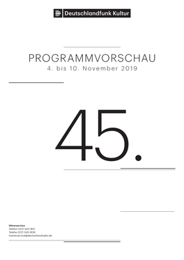 Programmvorschau 4