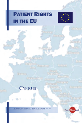 Patient Right in the EU – Denmark”, European Ethical-Legal Papers, N° 2, Leuven, 2007