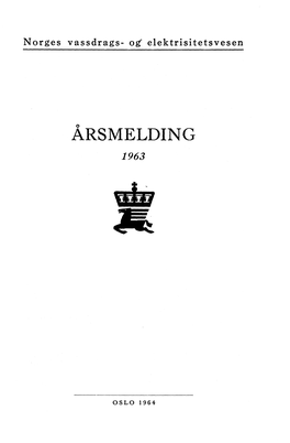 Årsmelding 1963 Å Å