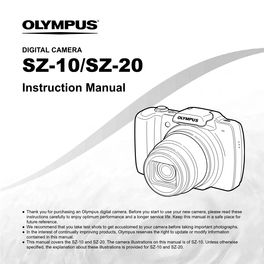 SZ-10 / SZ-20 Instruction Manual