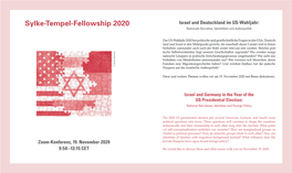 Sylke-Tempel-Fellowship 2020 Israel Und Deutschland Im US-Wahljahr: Nationale Narrative, Identitäten Und Außenpolitik