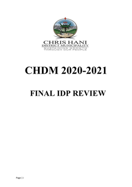 Chdm 2020-2021