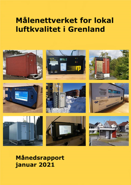 Månedsrapport Luftkvalitet I Grenland Januar 2021.Pdf