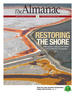 Ballot Measure Would Raise $25 Million a Year to Restore Bay Area Shoreline Page 23