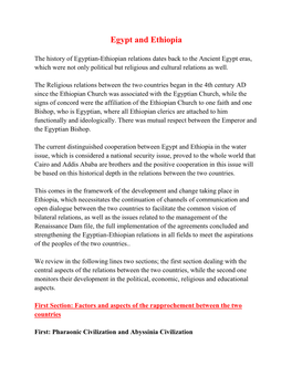 Egypt and Ethiopia.Pdf