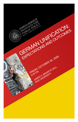 German Unification: Expectations and Outcomes