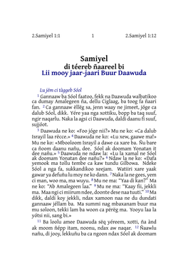 Wolkyg 2SA.Pdf 2.Samiyel