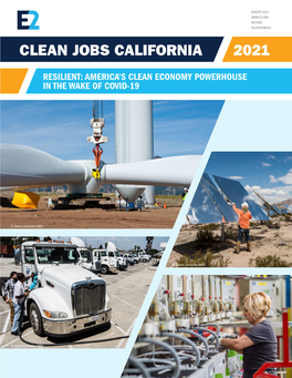 E2: Clean Jobs California 2021
