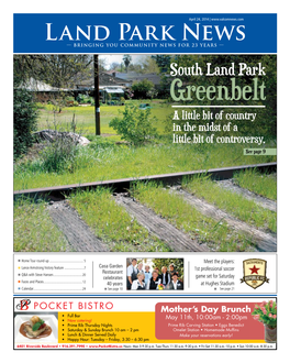 Land Park News — Bringing You Community News for 23 Years —