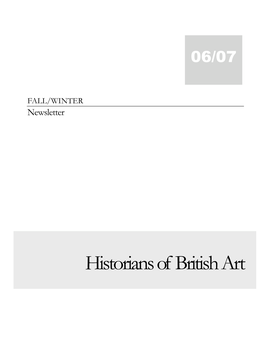 2006 Historians of British