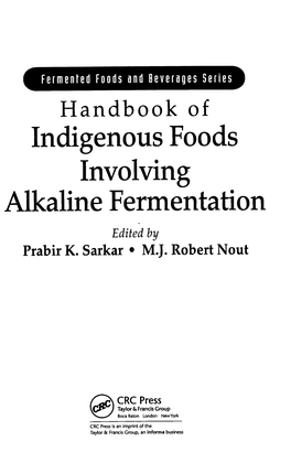 Handbook of Indigenous Foods Involving Alkaline Fermentation