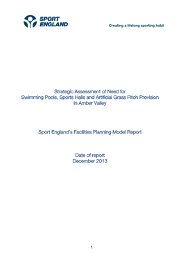 Sport England Facilities Planning Model