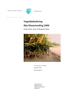Vegetatiekartering Rijn/Maasmonding 2000