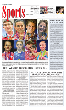 IOC Weighs Russia Rio Games Ban Technical Quality and His Speed
