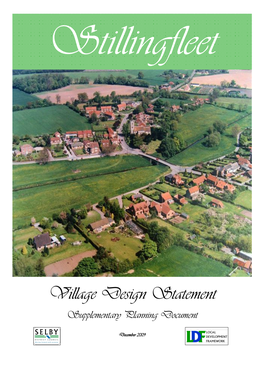 Village Design Statement Supplementary P Lanning Document