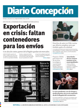 Exportación En Crisis: Faltan Contenedores Para Los Envíos