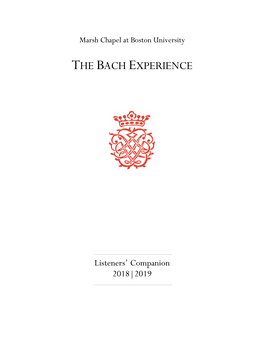 The Bach Experience