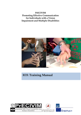 IO3: Training Manual