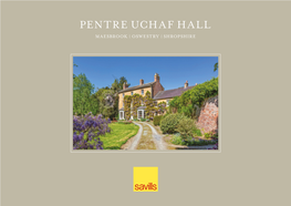 Pentre Uchaf Hall Maesbrook | Oswestry | Shropshire