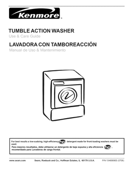 Tu Ble Actio Washer Lavadora Con Tamboreaccion