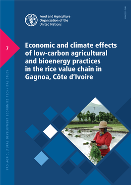 Economic and Climate Effects of Low-Carbon Agricultural And