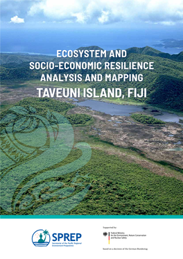 TAVEUNI ISLAND, FIJI SPREP Library Cataloguing-In-Publication Data