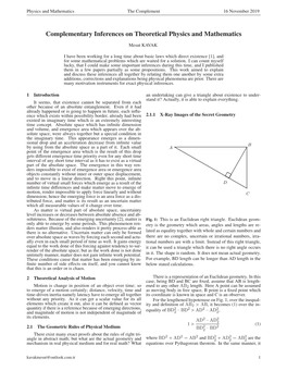 Complementary Inferences on Theoretical Physics and Mathematics