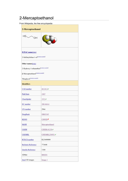 2-Mercaptoethanol