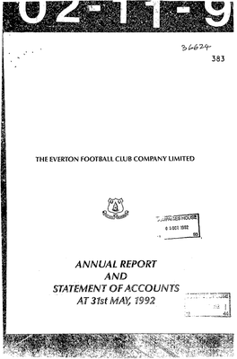 Annual Report 1992