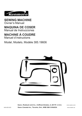 Sewing Machine Maquina De Coser
