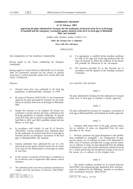 Official Journal of the European Communities 23.2.2002 L 53/43