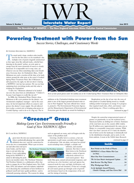 Powering Treatment with Power from the Sun Success Stories, Challenges, and Cautionary Words