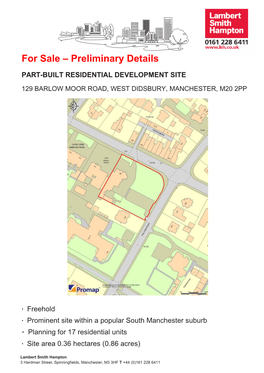 129 Barlow Moor Road, West Didsbury, Manchester, M20 2Pp