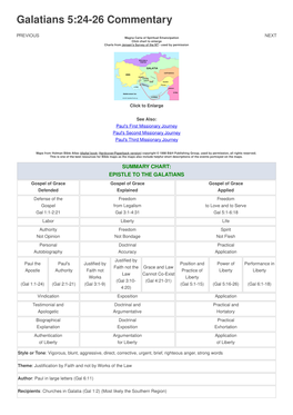 Galatians 5:24-26 Commentary