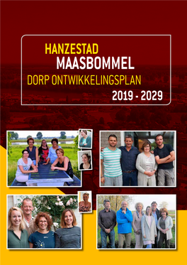 Hanzestad Maasbommel Dorp Ontwikkelingsplan 2019 - 2029