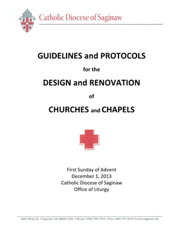 Design and Renovation Guidelines and Protocols