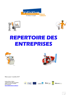 Repertoire Des Entreprises