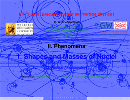 PHYS 6610: Graduate Nuclear and Particle Physics I