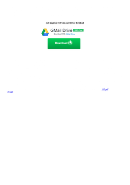 Dell Inspiron 1525 Sim Card Driver Download