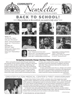 The Fall 2017 Greater Fulton Newsletter Is out Now!