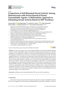 Comparison of Self-Reported Sexual Activity Among Heterosexuals With