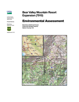 Bear Valley Mountain Resort Expansion (7910)